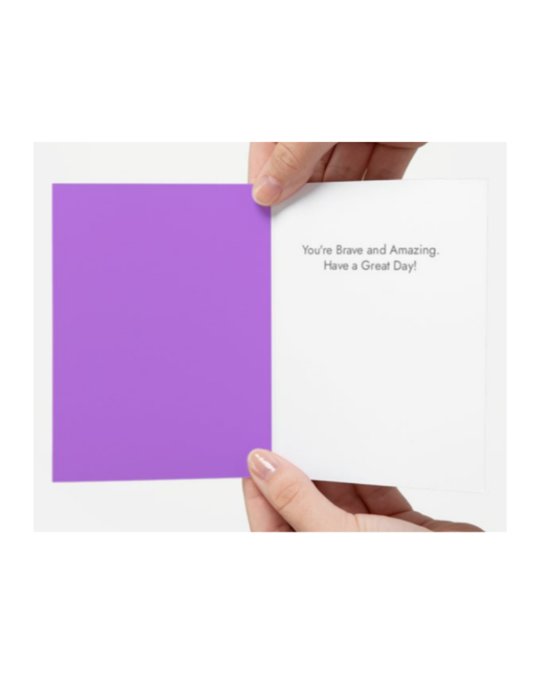 Girl first day gift card