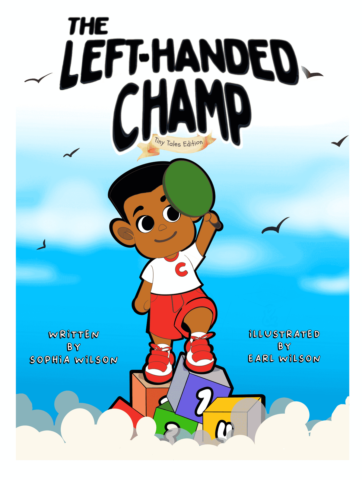 NEW The Left-handed Champ Tiny Tales Board book