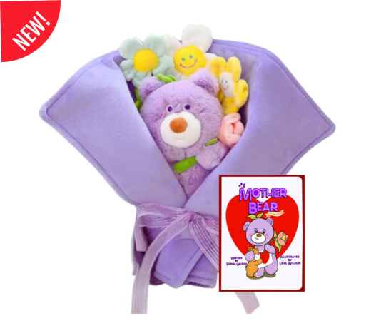 Mother Bear Book (Tiny Tales Edition) and Teddy Bear